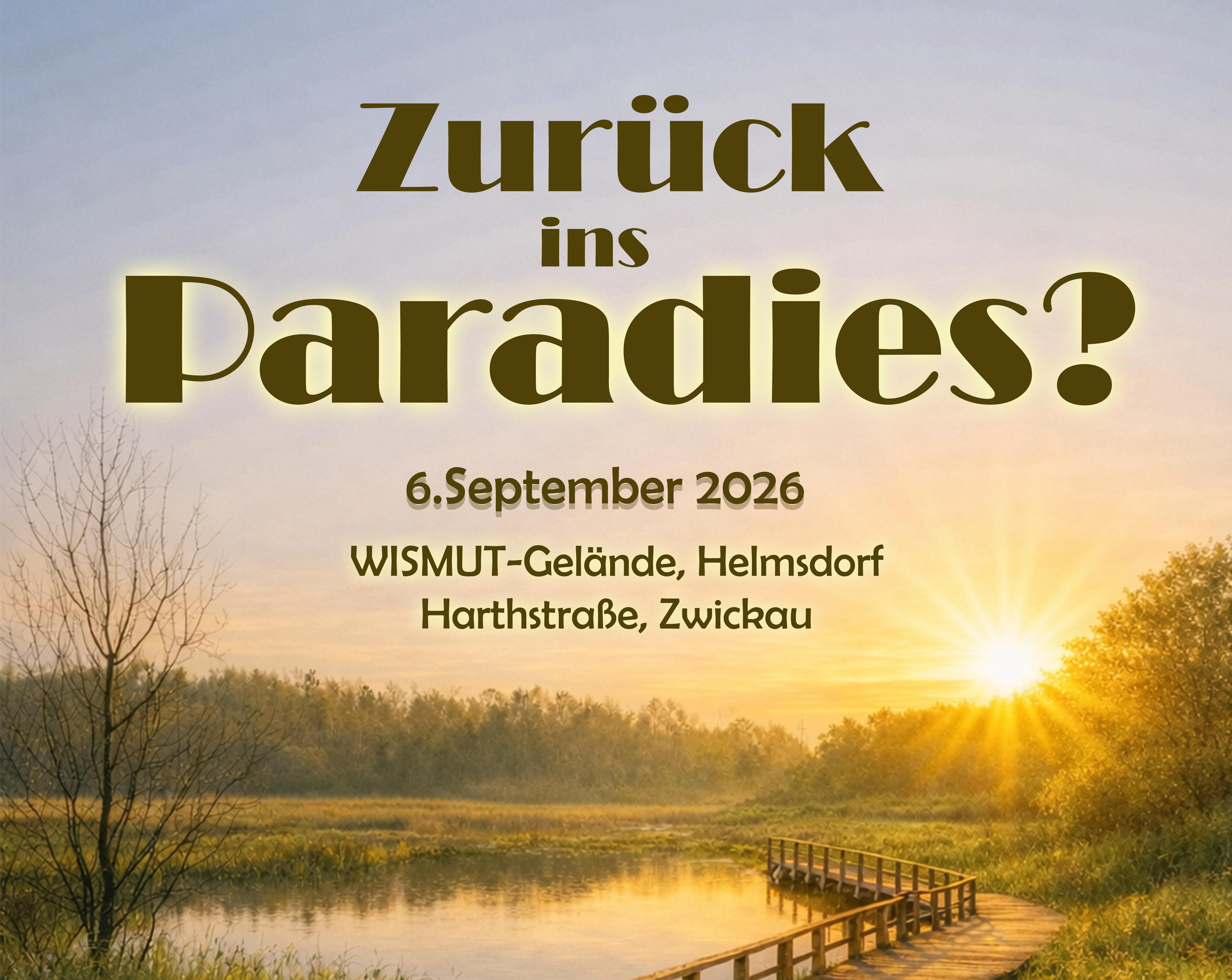 Plakat Zuruck ins Paradies kl